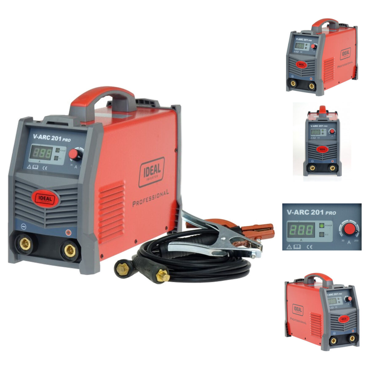 Spawarka MMA Ideal V-ARC 201PRO 230V 200A + tarcza