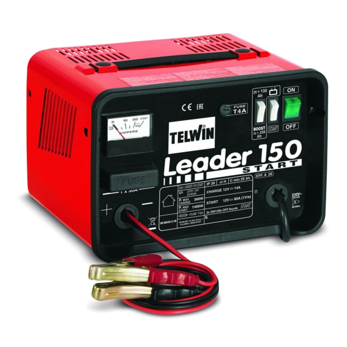 Telwin Leader 150 - Ładowarka i Rozrusznik