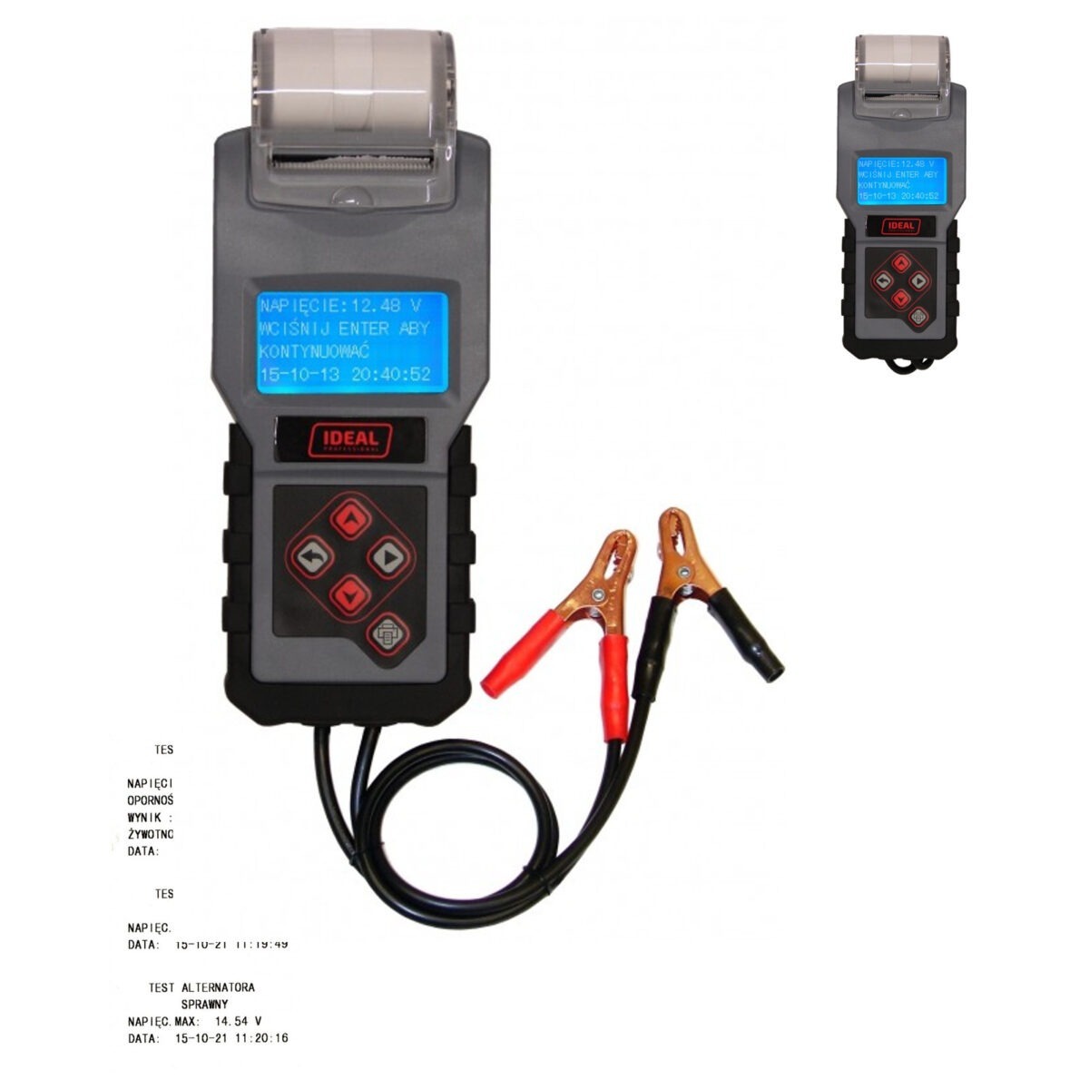 Tester akumulatorów IDEAL BDT4000 12V