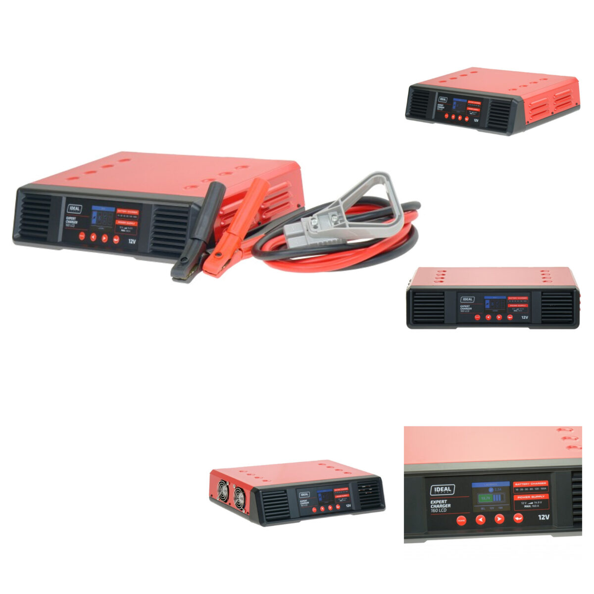 PROSTOWNIK EXPERT CHARGER 160 LCD 12V WET/GEL/MF/AGM/CAL/LiFePO4 IDEAL