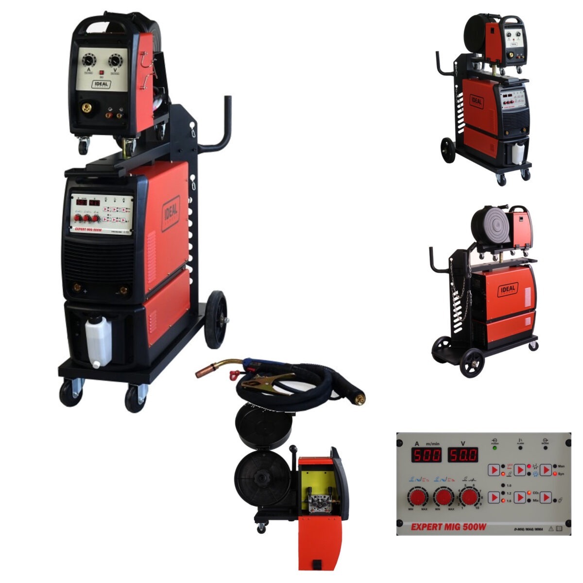 Spawarka MIGOMAT 4R 2T 4T Synergia ideal Expert MIG 500 A MAG MMA IGBT 400V