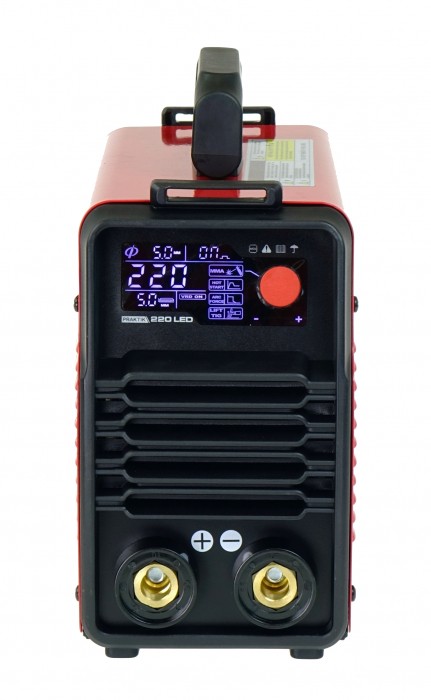 Spawarka inwertorowa MMA elektrodowa SYNERGIA 230V Ideal Praktik 220 LED
