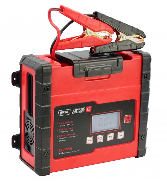 Prostownik IDEAL Praktik Charger 15 12V 15A