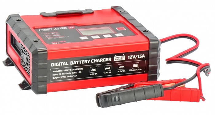 Prostownik IDEAL Praktik Charger 15 12V 15A
