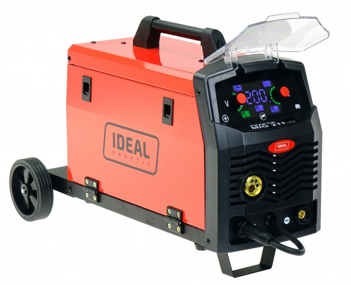 Spawarka Ideal Praktik MIG 211 Synergia LED 200A Migomat MMA