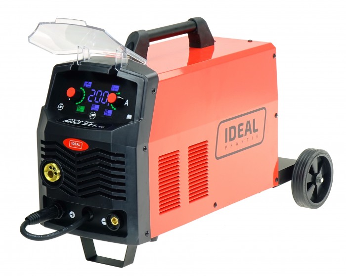 Spawarka Ideal Praktik MIG 211 Synergia LED 200A Migomat MMA