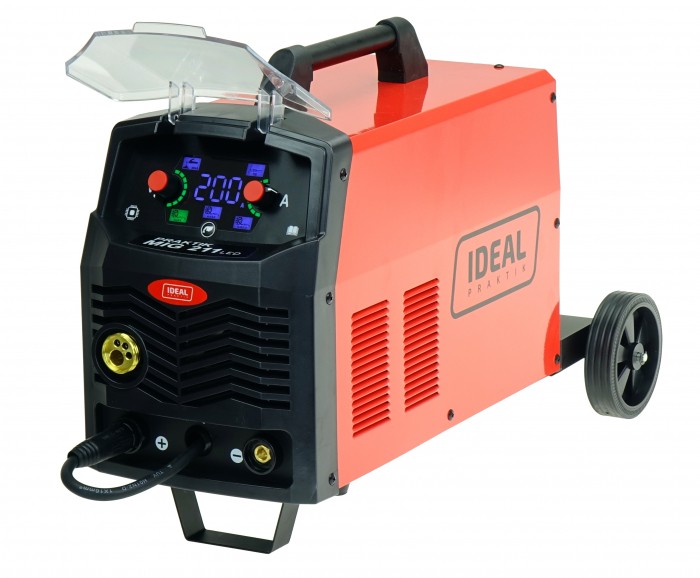 Spawarka Ideal Praktik MIG 211 Synergia LED 200A Migomat MMA