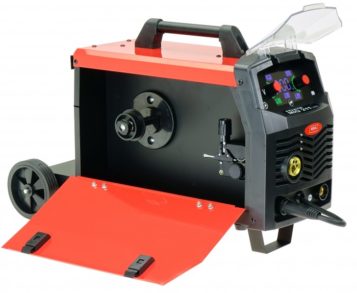 Spawarka Ideal Praktik MIG 211 Synergia LED 200A Migomat MMA