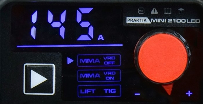 Spawarka MMA IDEAL PRAKTIK MINI 2100 Walizka 145A
