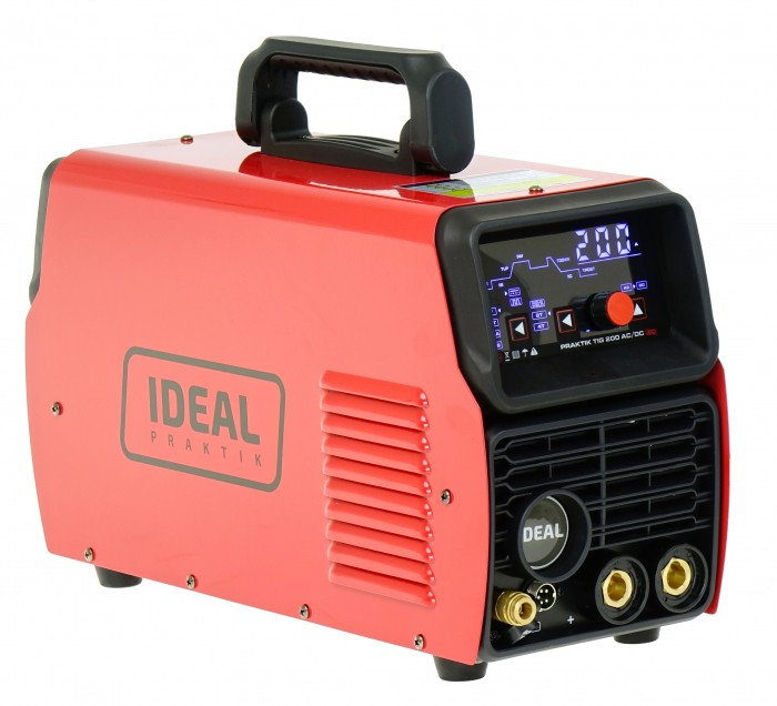 Spawarka TIG AC DC MMA Ideal Praktik TIG 200 LED PULS HF 2T 4T Cold TIG