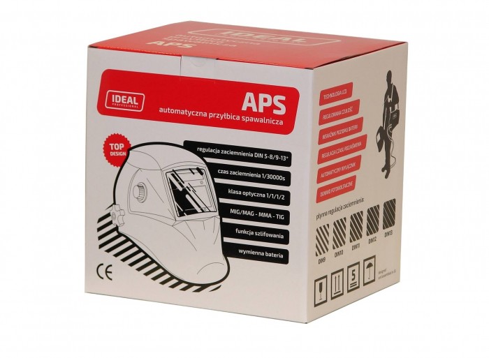 IDEAL APS-616G BLUE TC Przyłbica Automatyczna