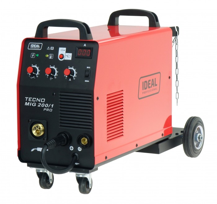Półautomat spawalniczy MIG/MAG, MMA IDEAL TECNOMIG 200/1 PRO 200A 230V