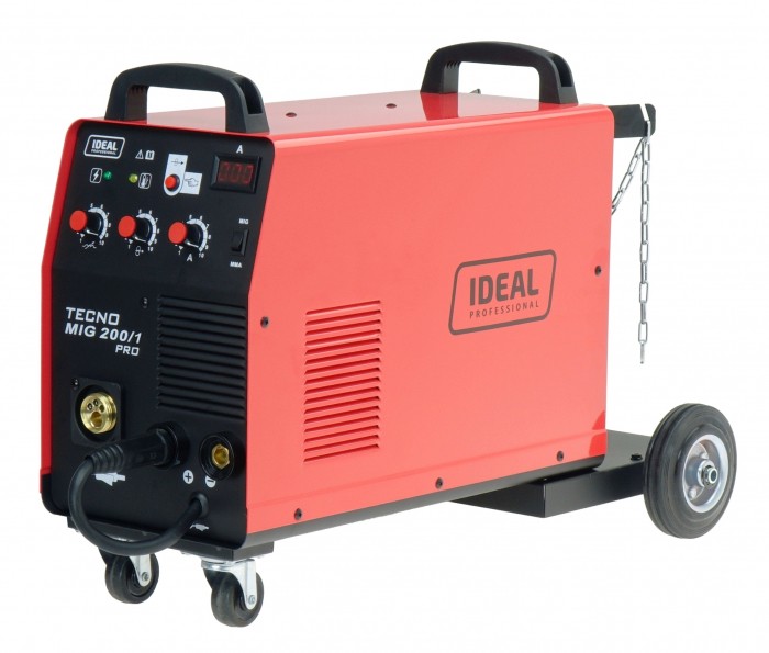 Półautomat spawalniczy MIG/MAG, MMA IDEAL TECNOMIG 200/1 PRO 200A 230V