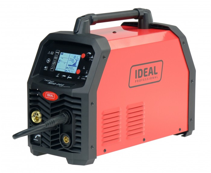 Półautomat spawalniczy IDEAL TECNO MIG 205 LCD MIG/TIG/MMA SYNERGIC 4x4