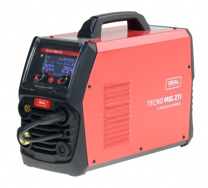 Półautomat spawalniczy MIG/MAG, MMA, TIG IDEAL 30-200 A 230 V