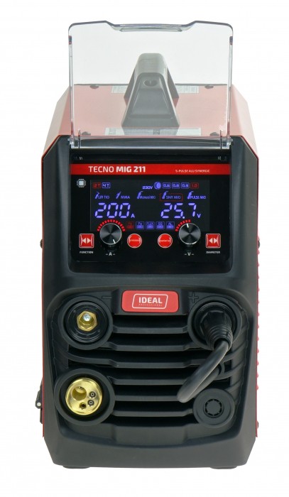 Półautomat spawalniczy MIG/MAG, MMA, TIG IDEAL 30-200 A 230 V