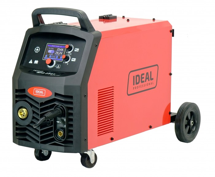 Półautomat spawalniczy IDEAL inwertorowy MIG/MAG, MMA LCD