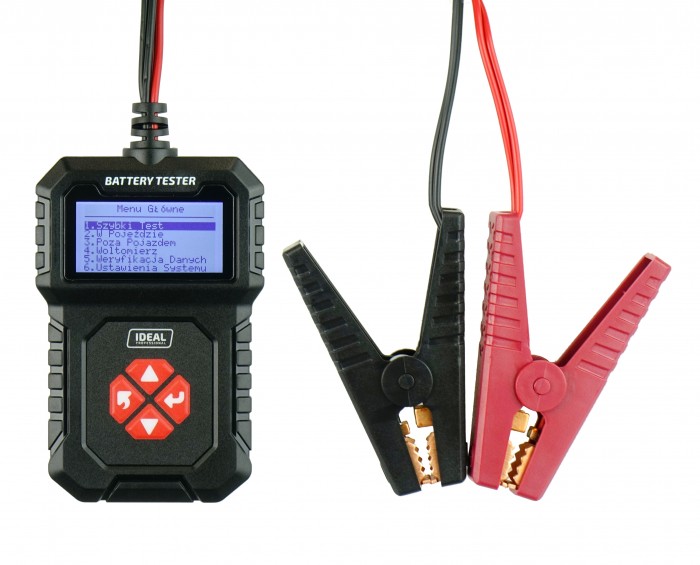 Tester akumulatora diagnostyka WOLTOMIERZ IDEAL BDT107 12V