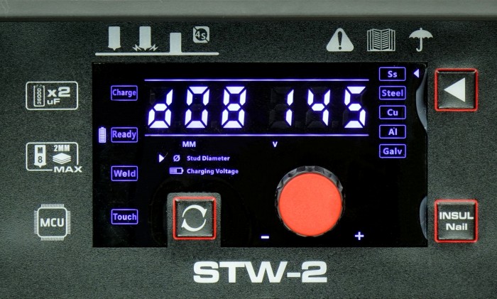 Zgrzewarka IDEAL STW-2 do kołków szpil gwoździ GZ o średnicy 3-8mm Synergia